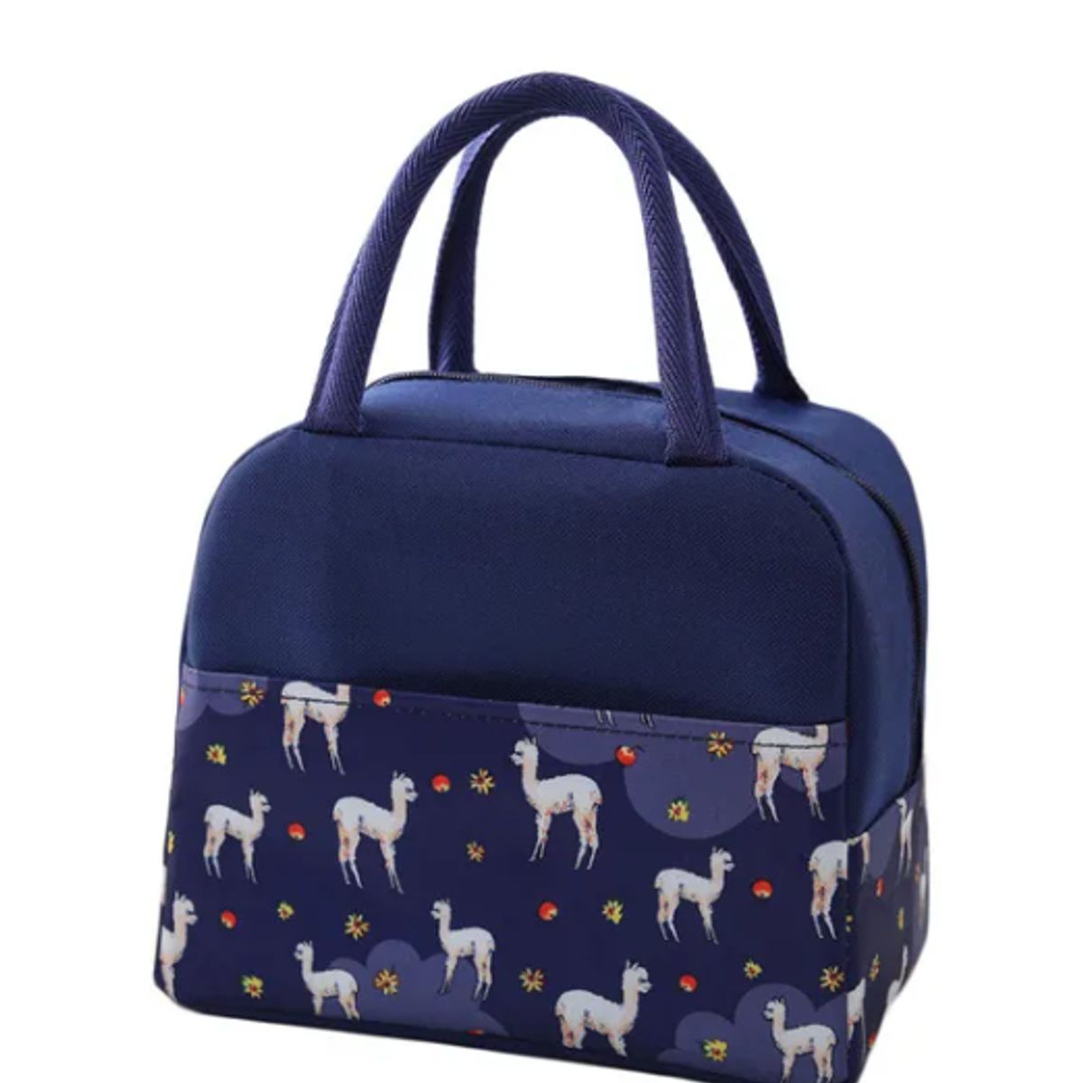 IKSA - Lonchera Con Bolsillo Para Almuerzo de Animales Térmico Higiénica