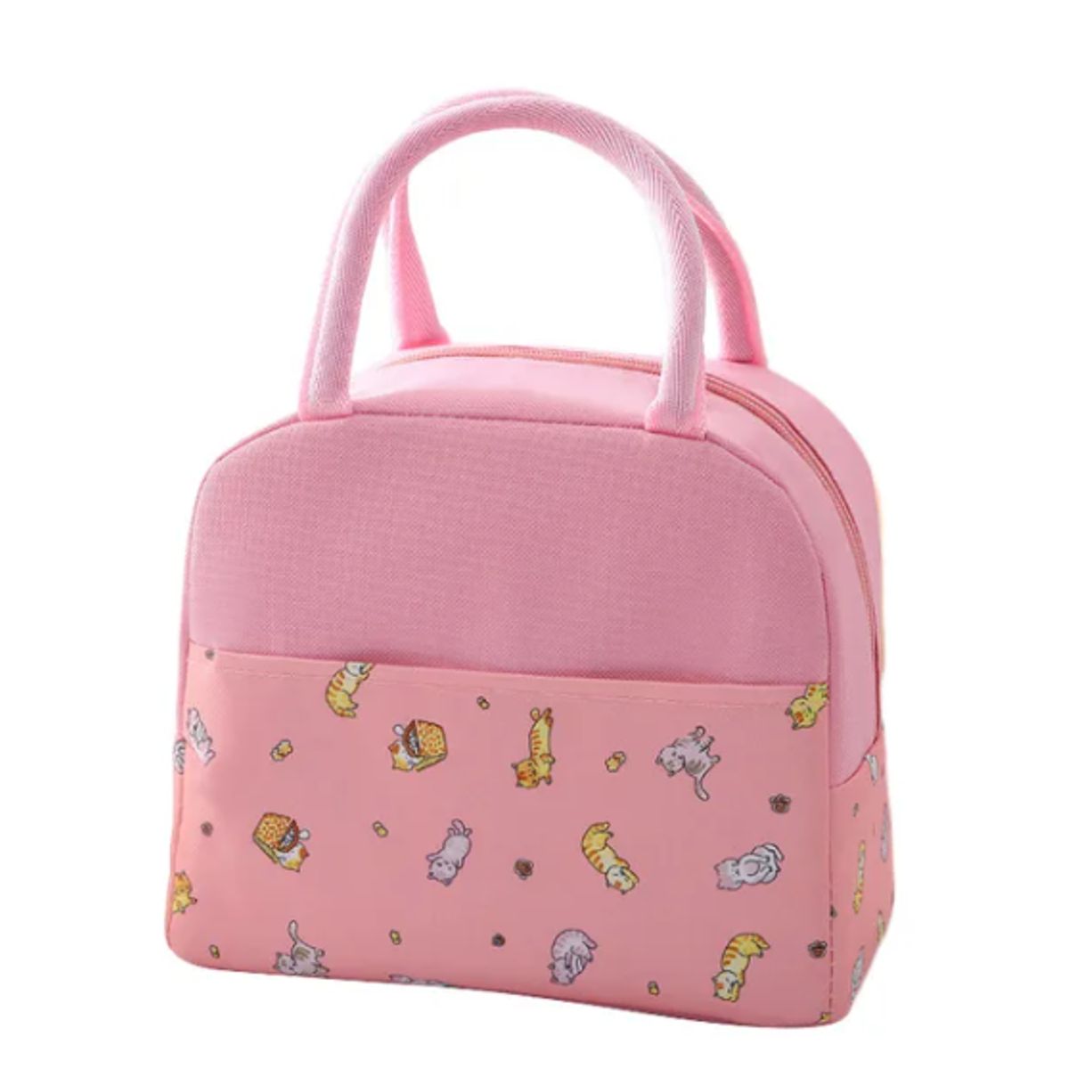 IKSA - Lonchera Con Bolsillo Para Almuerzo de Animales Térmico Higiénica