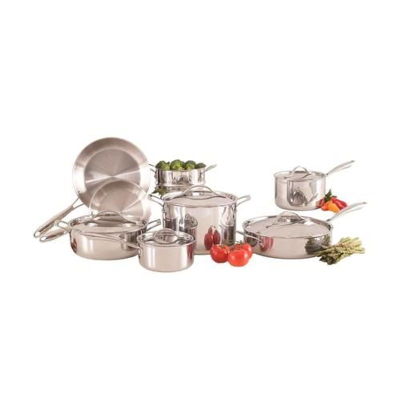 MEMBERS SELECTION - Batería de Cocina Profesional 13 Piezas Acero Inox Member's Selection