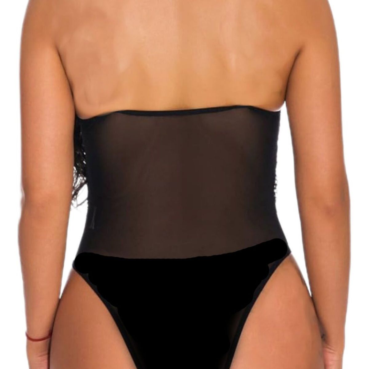 BAPU - Body Corset strapless copa con arco sin varillas laterales