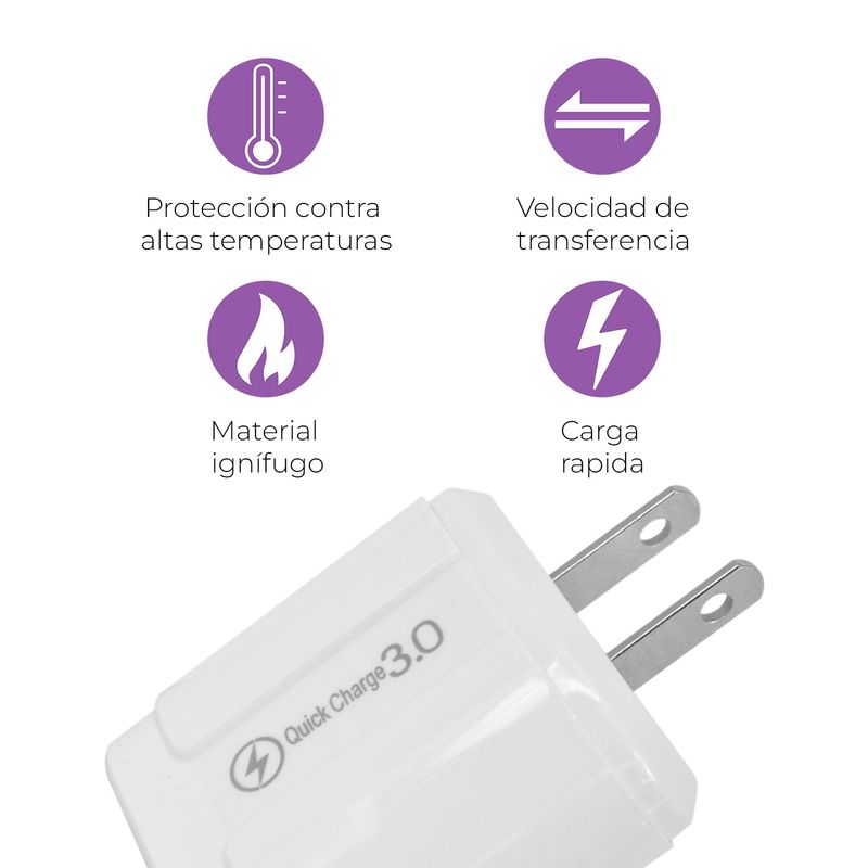 GENERICO - Cargador Completo Para Celular Carga Rápida Usb-tipo C