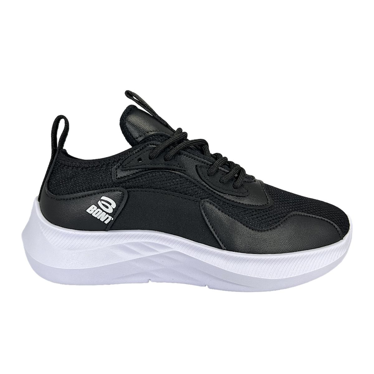 CALZADO BONT - Tenis Deportivo Hombre Running Bont Negro