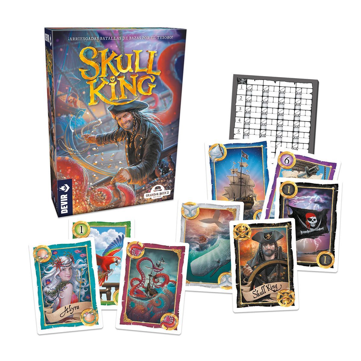 DEVIR - Juego de Mesa Skull King