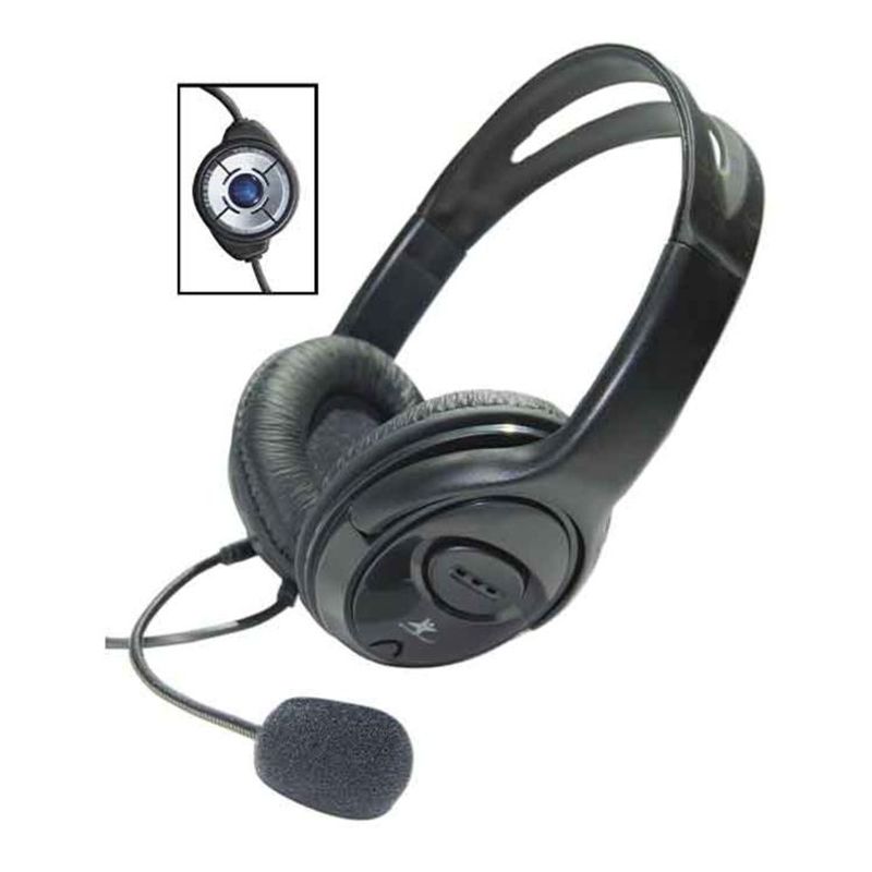 STARTEC - AUDÍFONOS STAR TEC ST-HP-20U USB NEGRO