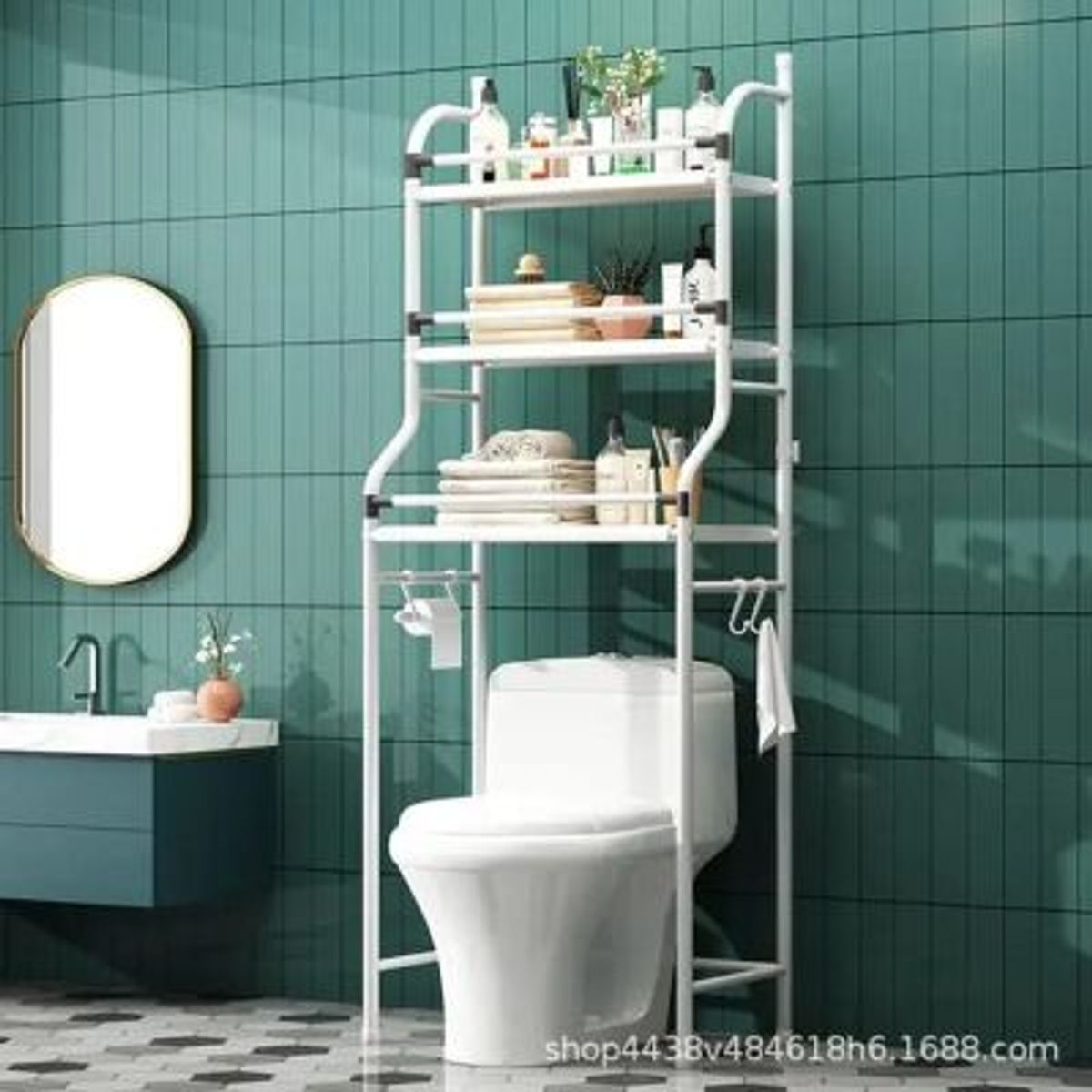 GENERICO - Organizador De Baño Estantería Mueble Ahorrador De Espacio