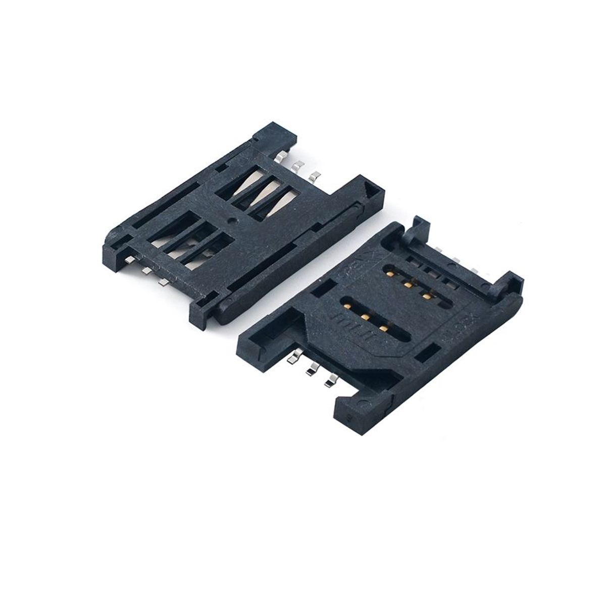 GENERICO - Conector Socket Sim Card 6 Pines Holder Smd Slim MUP-C7013