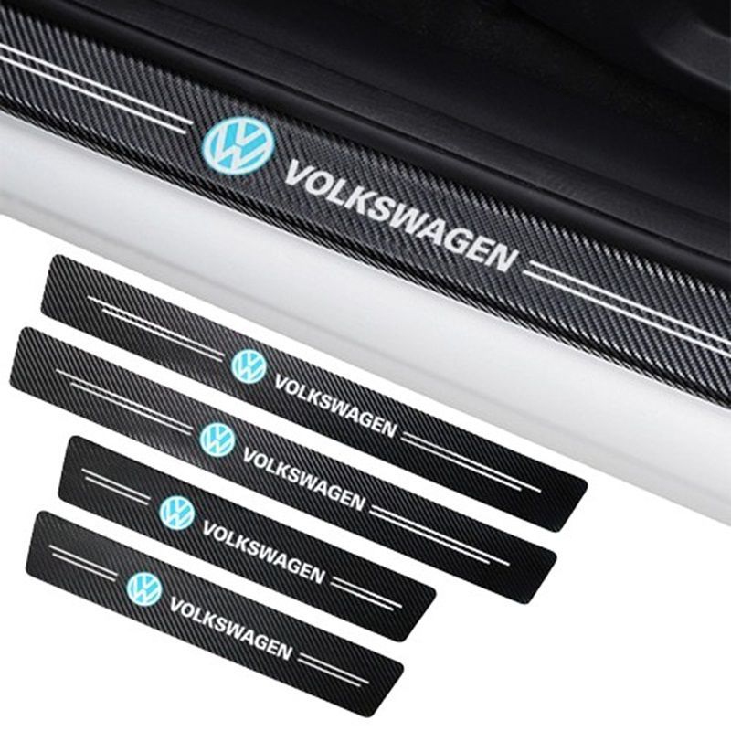 GENERICO - accesorios volkswagen voyage jetta sticker protector puertas