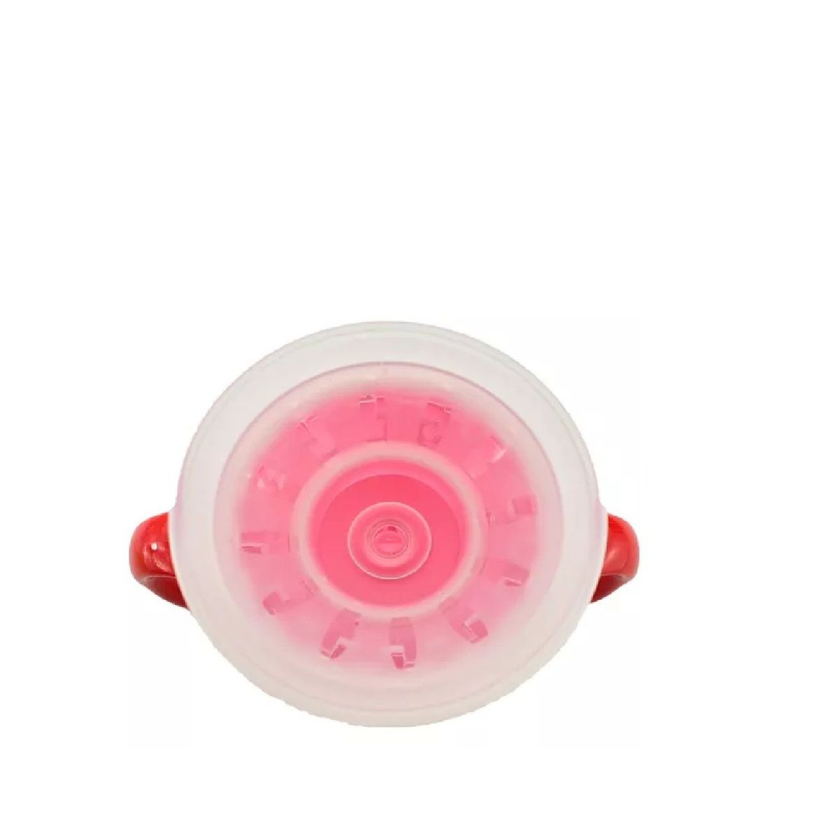 MUNDO BEBE - Vaso 360 10 Onzas Con Tapa Con Asas Rosa bebé