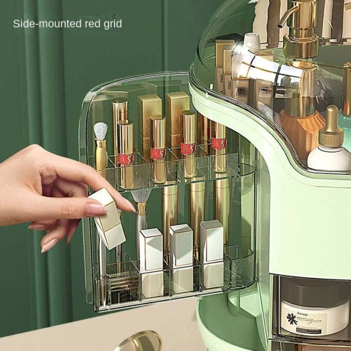 GENERICO - Organizador De Maquillaje Caja De Almacenamiento De Cosméticos