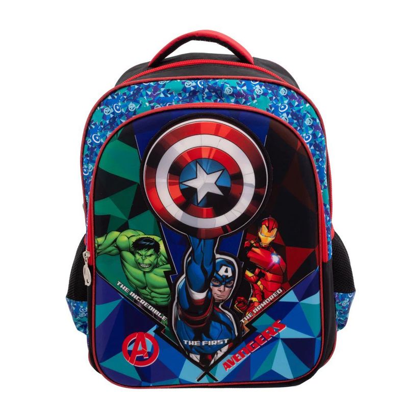 DISNEY - Back Pack Morral 3D Eva Primaria Marvel Avengers Clasico