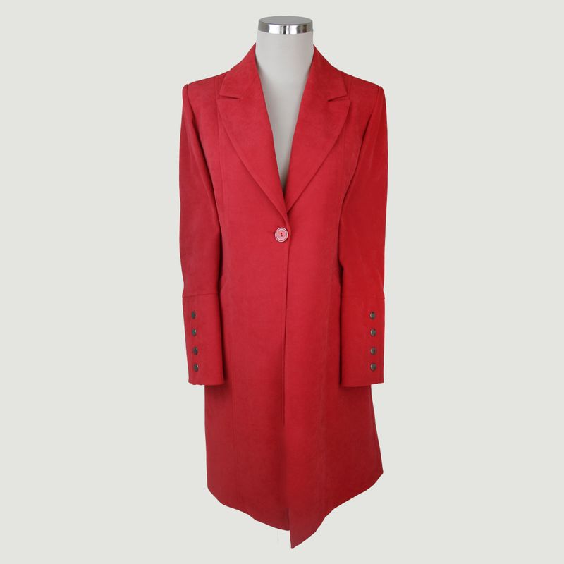 L Y H - Gaban Para Mujer Rojo Marca L&H