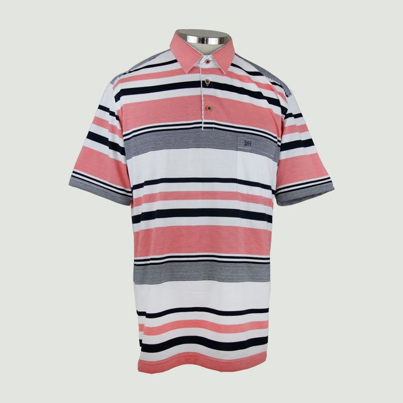 L Y H - Camiseta Para Hombre Coral Marca L&H