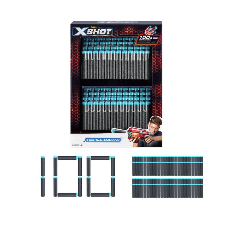 X SHOT - Set X 100 Dardos Xshot