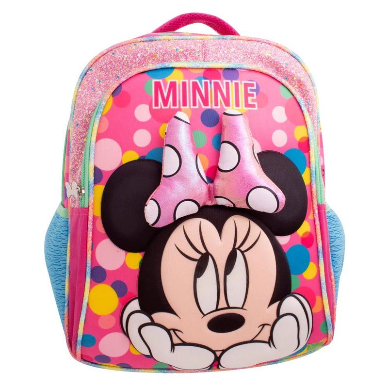 DISNEY - MorralBolso 3D Soft Primaria Niña Disney Minnie Junior