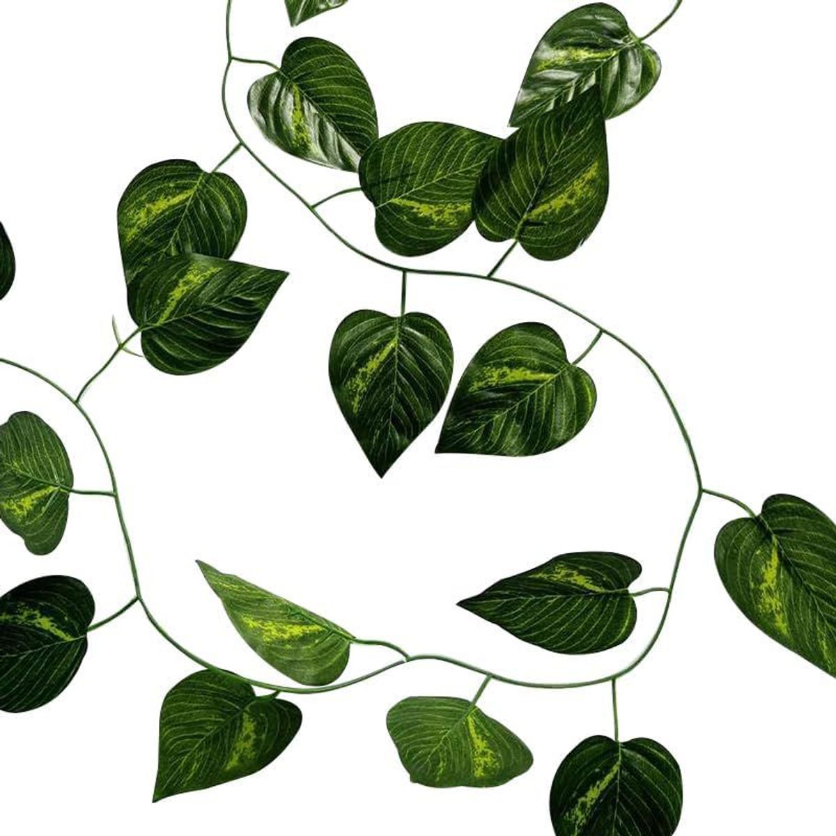 GENERICO - Hojas Artificiales Tiras X12 Decorativas Colgantes Rh01