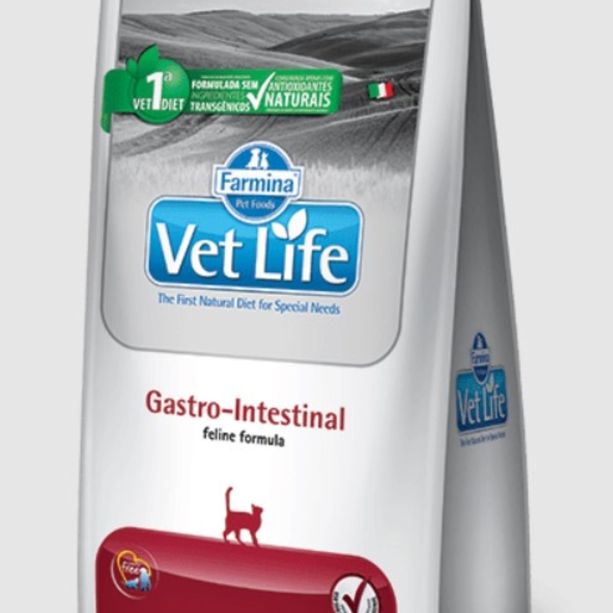 VET LIFE - Vet Life Feline Gatos Gastro Intestinal 2kg