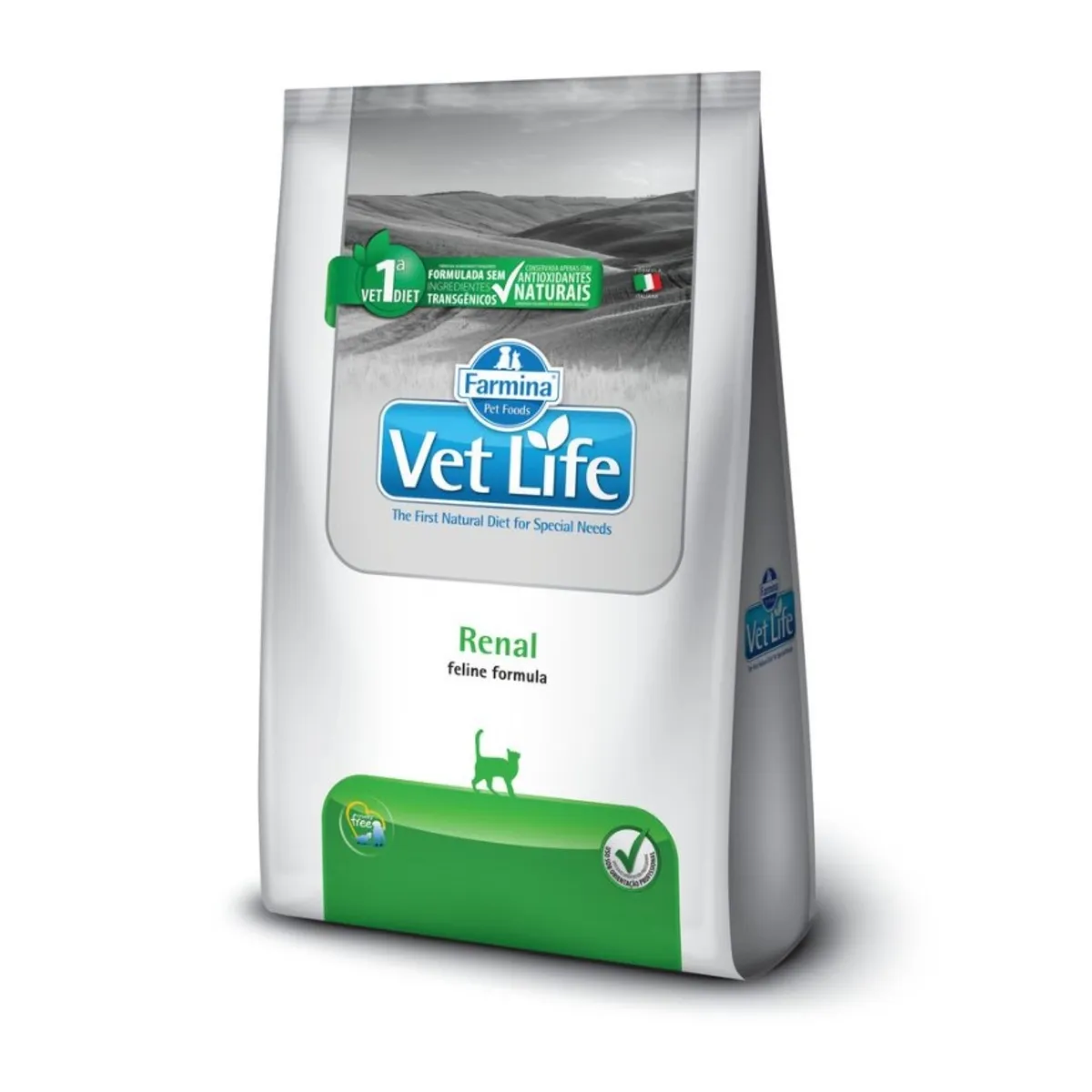 VET LIFE - Vet Life Feline Gatos Renal Insuficiencia Cardiaca 2kg