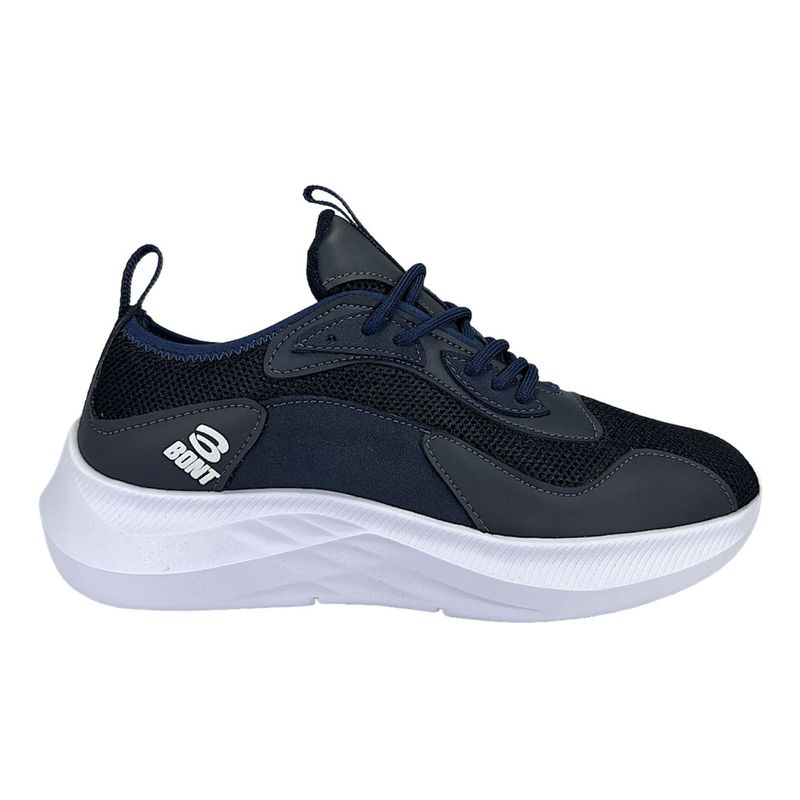 CALZADO BONT - Tenis Deportivo Hombre Running Bont Azul