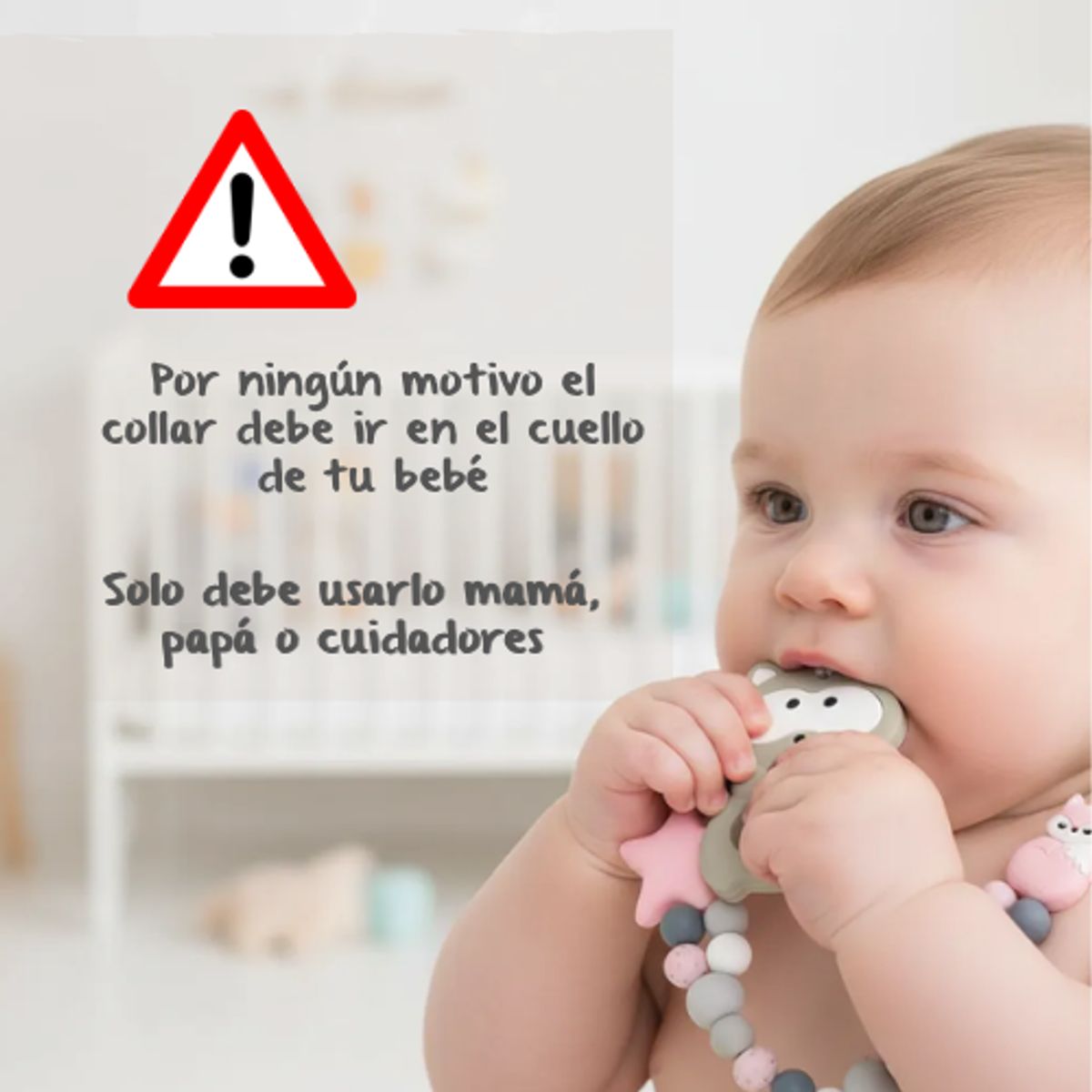 MAMI MAUSS - Collar de Lactancia y Dentición Mami Mauss - Accesorio Sensorial para Amamantar