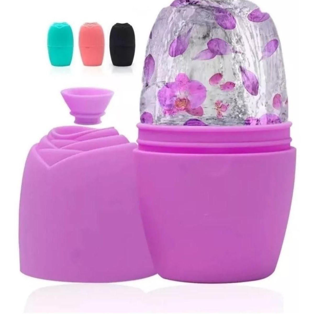 GENERICO - Rodillo Hielo Facial Molde De Silicona Masaje De Hielo