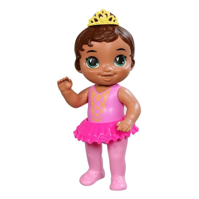 HASBRO - Muñeca Baby Alive Princesa Bailarina Pelo Castaño