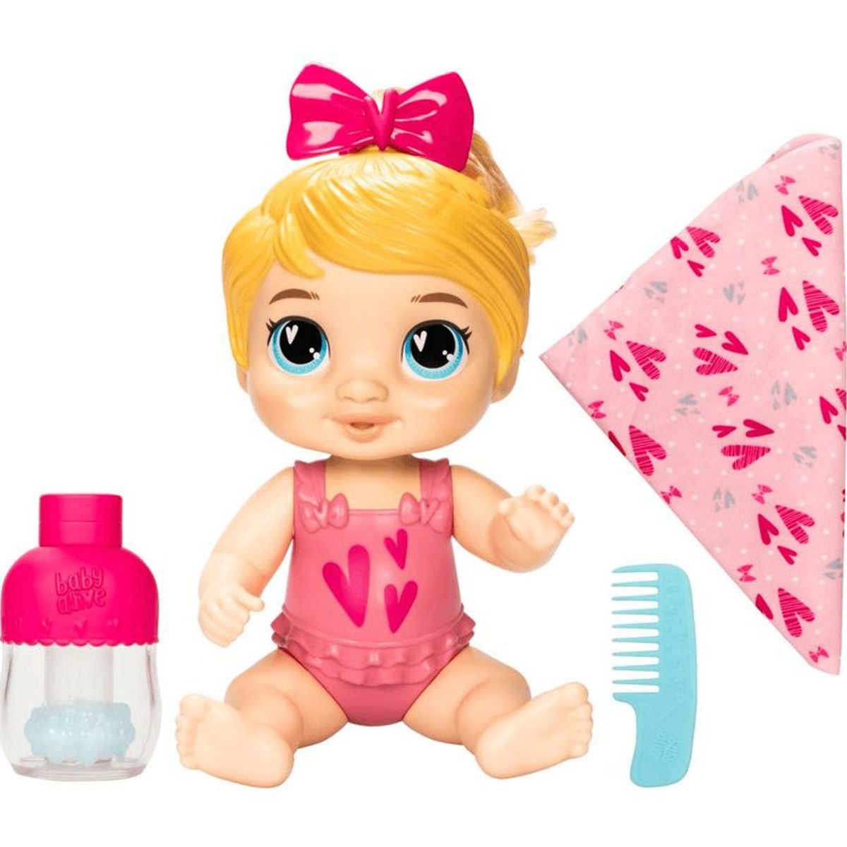 HASBRO - Muñeca Baby Alive Harper Hugs Burbujas Relajantes