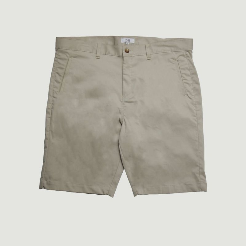 L Y H - Bermuda Para Hombre Beige Marca L&H