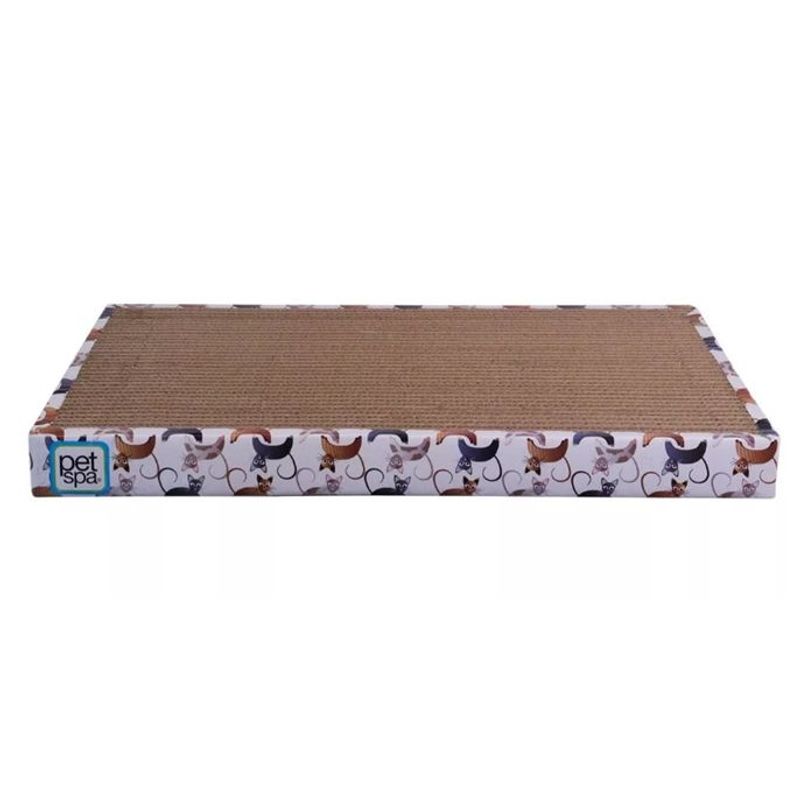 GENERICO - Rascador Juguete Gato Antiestres Rectangular Cartón