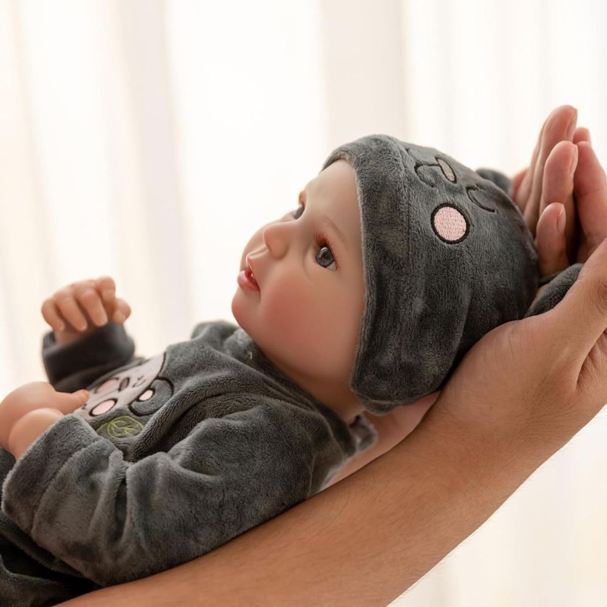 GENERICO - Muñeco Reborn Bebé Cuerpo de Algodón - Noah