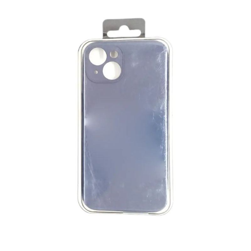 GENERICO - Forro Silicone Case Compatible con Iphone 14 Azul Oscuro