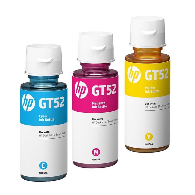 HP - Tinta Hp GT52 para impresoras GT5810 GT5820 GT315 GT415 KITX3