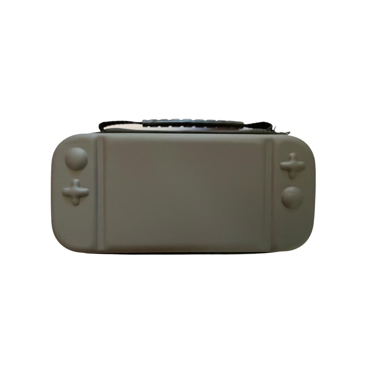 GENERICO - Estuche Rigido Gris + Acrilico Para Switch Lite