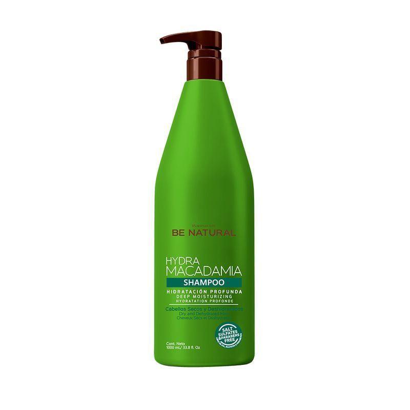 BE NATURAL - Shampoo Be Natural Hydra Macadamia 1000ml