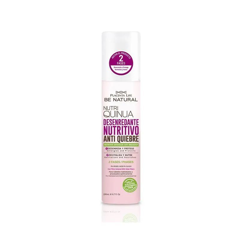 BE NATURAL - Spray Desenredante Be Natural Nutri Quinua  200ml