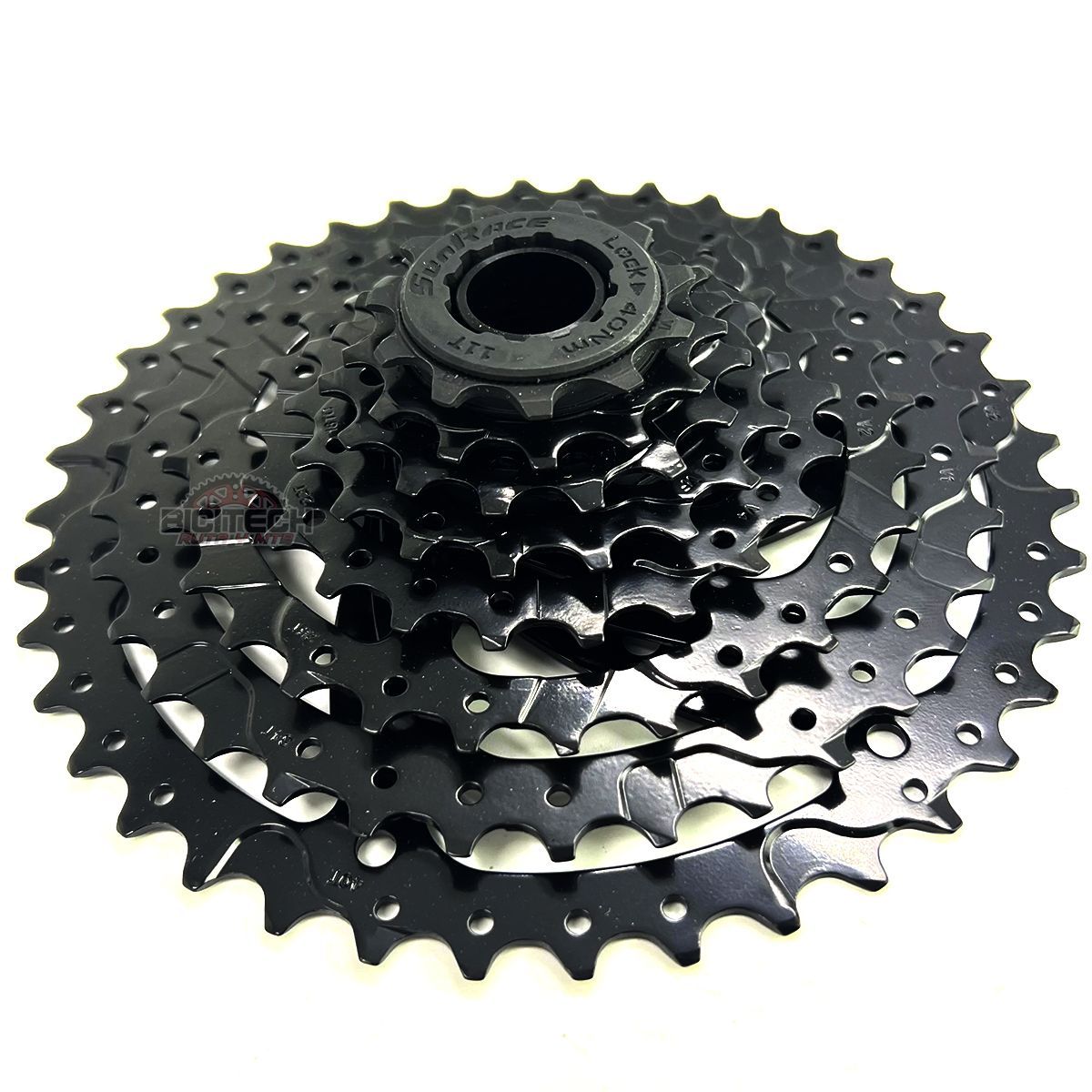 SUNRISE - Pacha Bicicleta 8 Velo Sunrace M680 11-40 y Cadena Gw S51