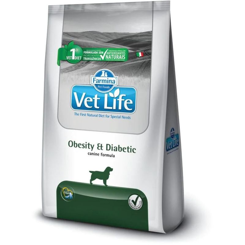VET LIFE - Vet Life Canine Perros Obesity Diabetic Obesidad 10.1kg