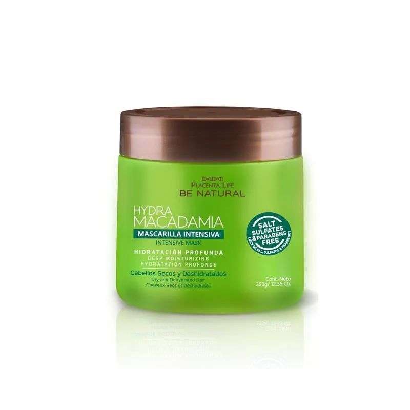 BE NATURAL - Mascarilla Be Natural Hydra Macadamia 350g