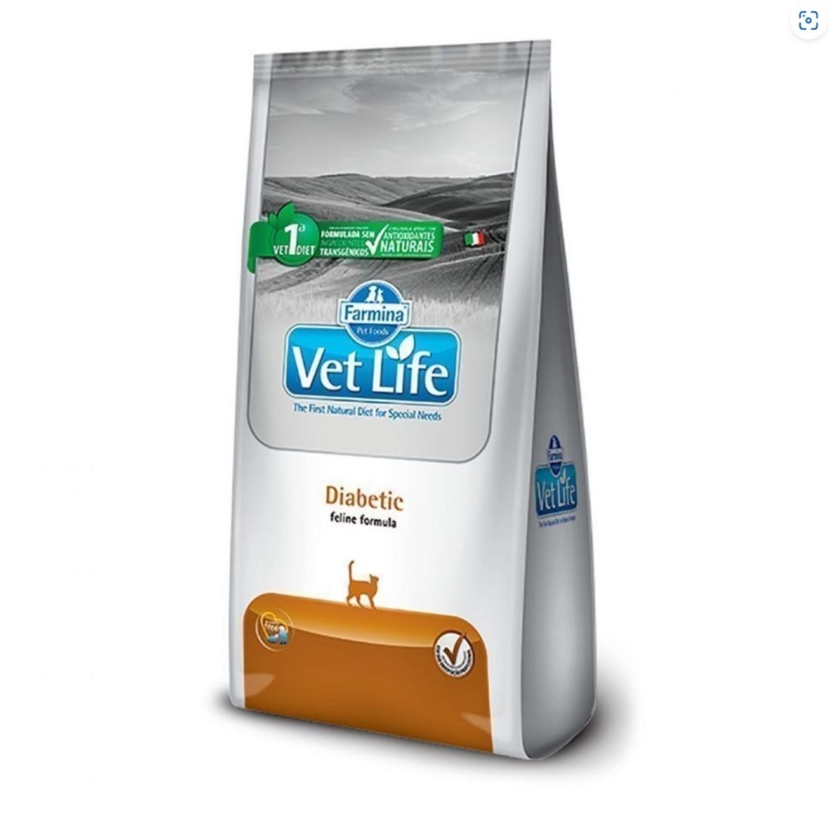 VET LIFE - Vet Life Feline Gatos Diabetic Diabetes Mellitus 2kg