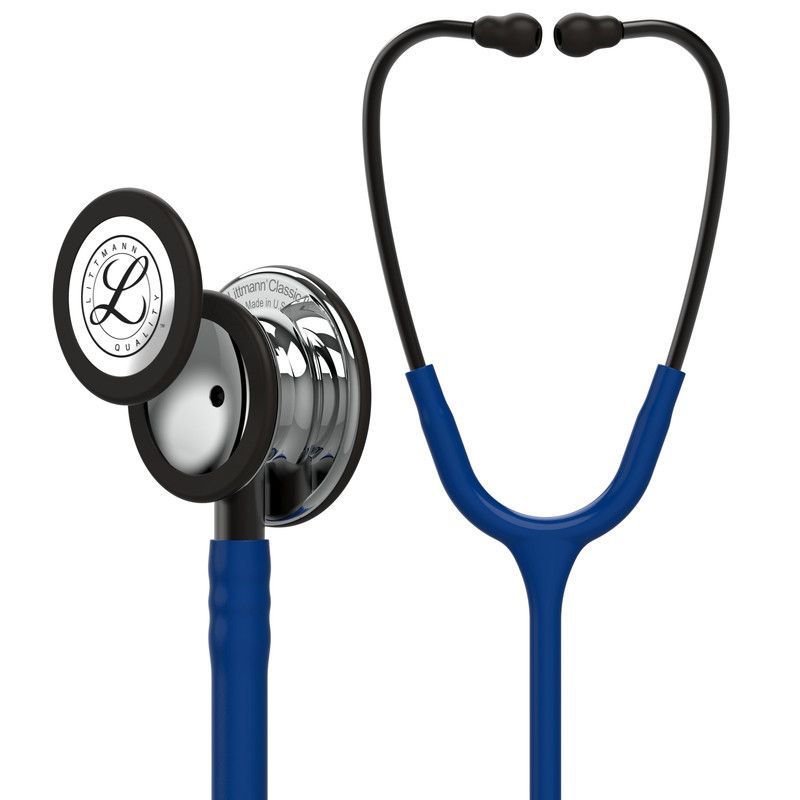 LITTMANN - Fonendoscopio Littmann Classic III Color Navy Mirror ref. 5863