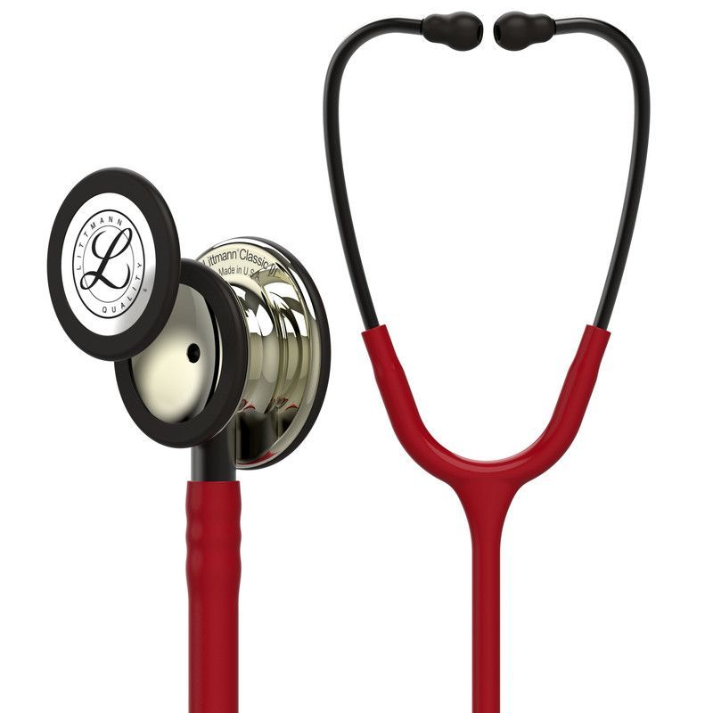 LITTMANN - Fonendoscopio Littmann Classic III Color Burgundy Mirror ref. 5864