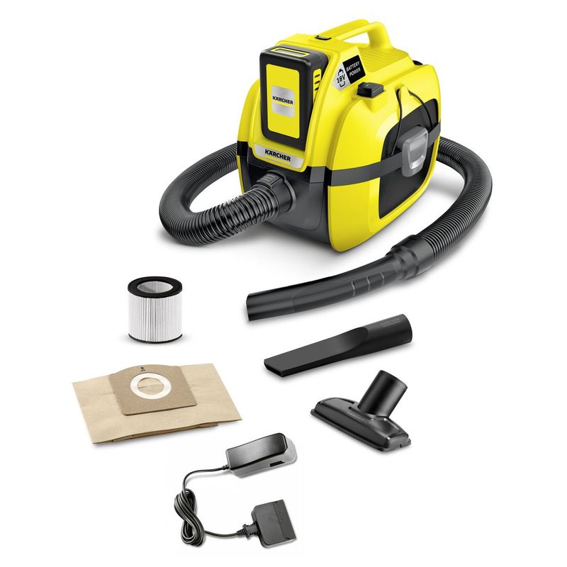 KARCHER - Aspiradora inalambrica agua y polvo WD1 compact Karcher