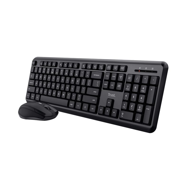 TRUST - Combo Teclado y Mouse Trust Negro