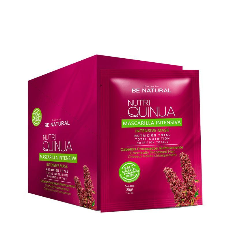 BE NATURAL - Mascarilla Be Natural Quinua  35g