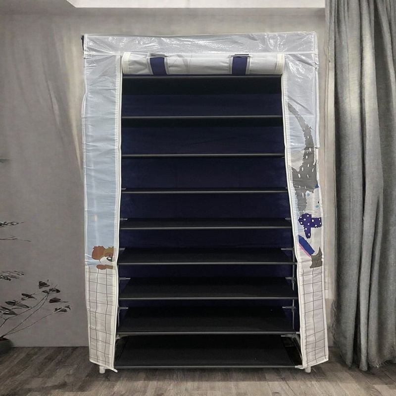 GENERICO - Zapatero Organizador En Tela Con Diseño 9 Niveles Niños