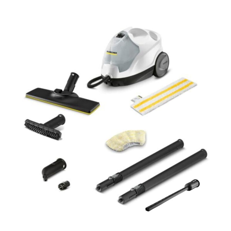KARCHER - Limpiadora a vapor sin detergentes SC 4 Premium Karcher