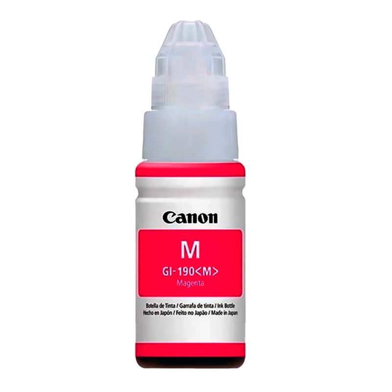 CANON - Tinta Canon GI190 Magenta para impresora G1100 G2100 G3100 G3110
