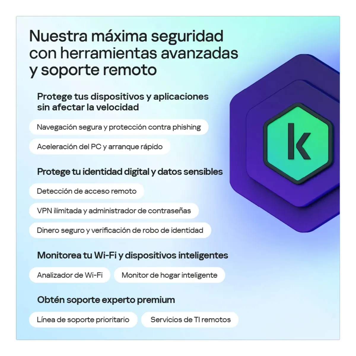 KASPERSKY - Antivirus Kaspersky Premium 1 Dispositivo 1 Año