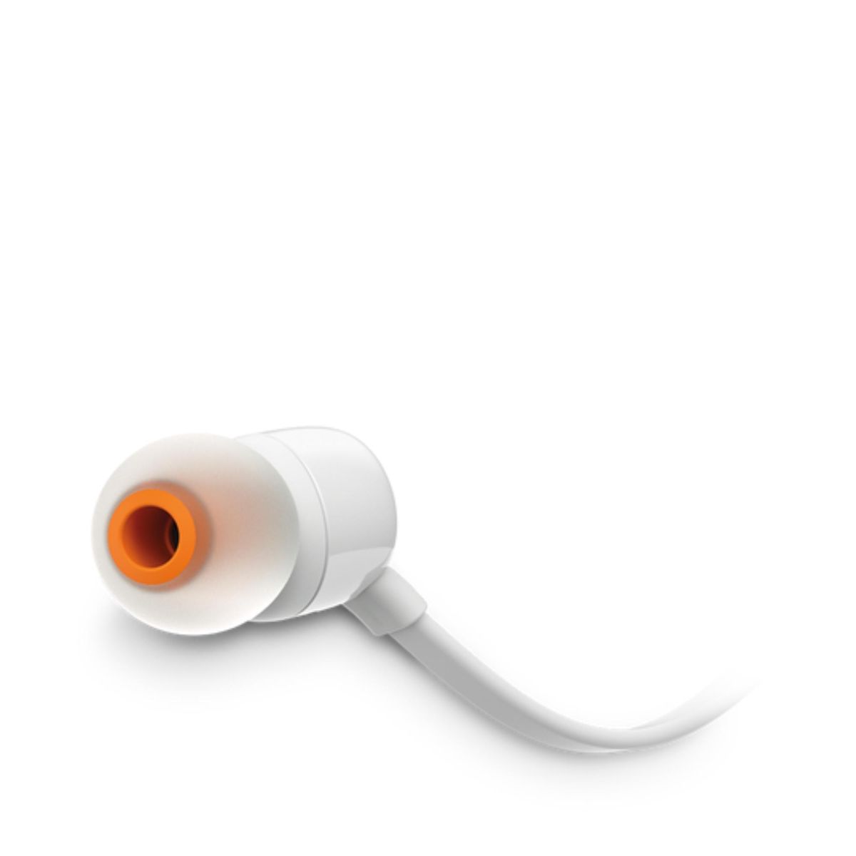 JBL - Audífonos JBL Alámbricos In Ear Manos Libres T110 Blanco