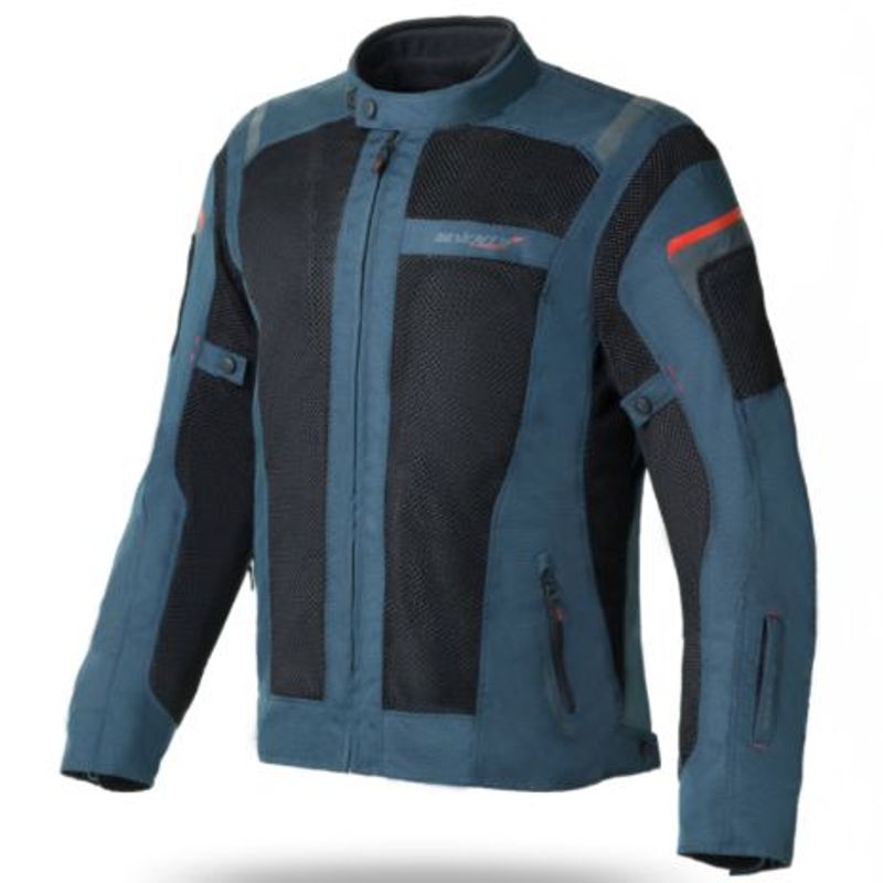 GENERICO - CHAQUETA HOMBRE TOURING AZUL MARINO  NEGRO TALLA S