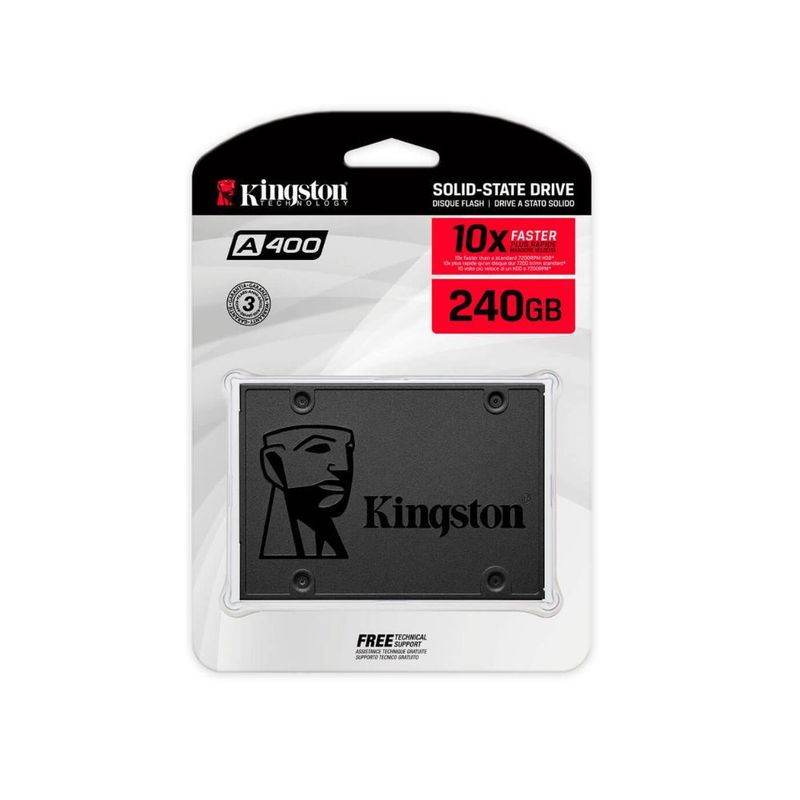 KINGSTON - Disco duro de estado solido 240gb kingston